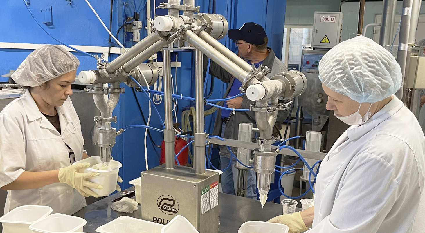 Завершены пусконаладочные работы Многофункционального дозатора мороженого на пищевом предприятии